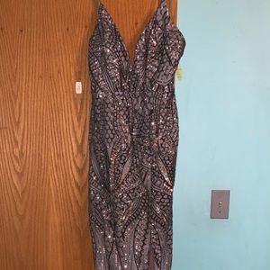 sequence dress
